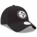 Women's Pittsburgh Steelers New Era Black Team Core Classic 9TWENTY Adjustable Hat 3066797